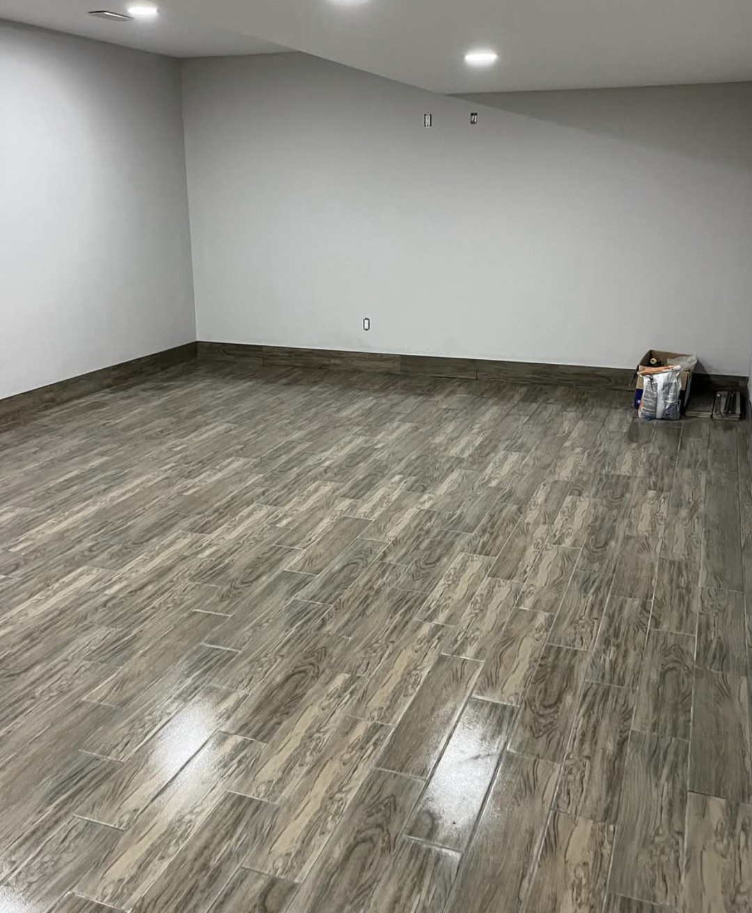 Basement Wood Tile